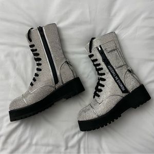 NEW Poster Girl Billionaire Bling Rhinestone Boot